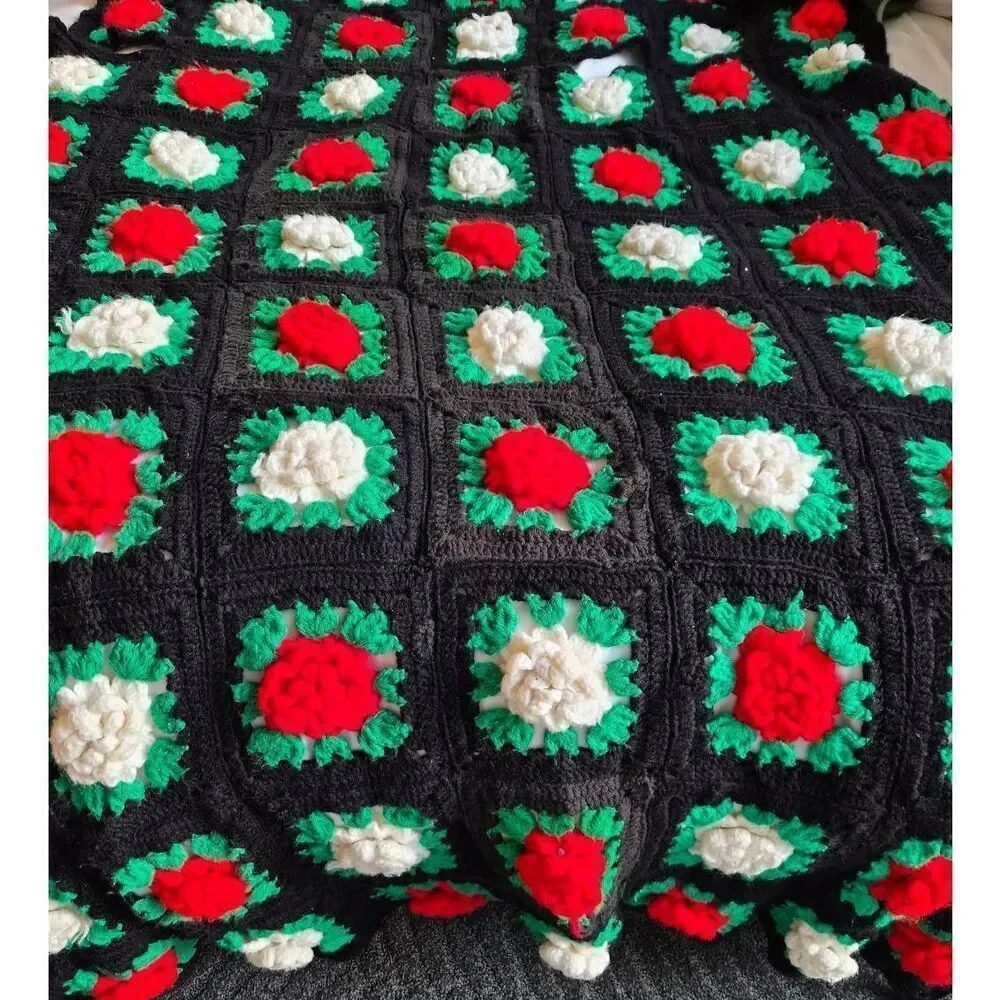 Handmade Crocheted throw